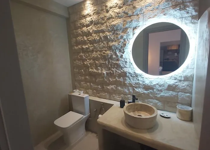 House Karga Lägenhetshotell Ormos Panagias